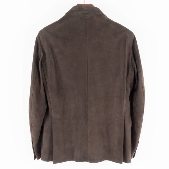 Rare Handmade Loro Piana Calfskin Mink Fur Jacket Men's 50 (Medium) - Picture 2 of 16